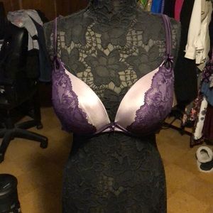 Purple and Lilac Push up Bra